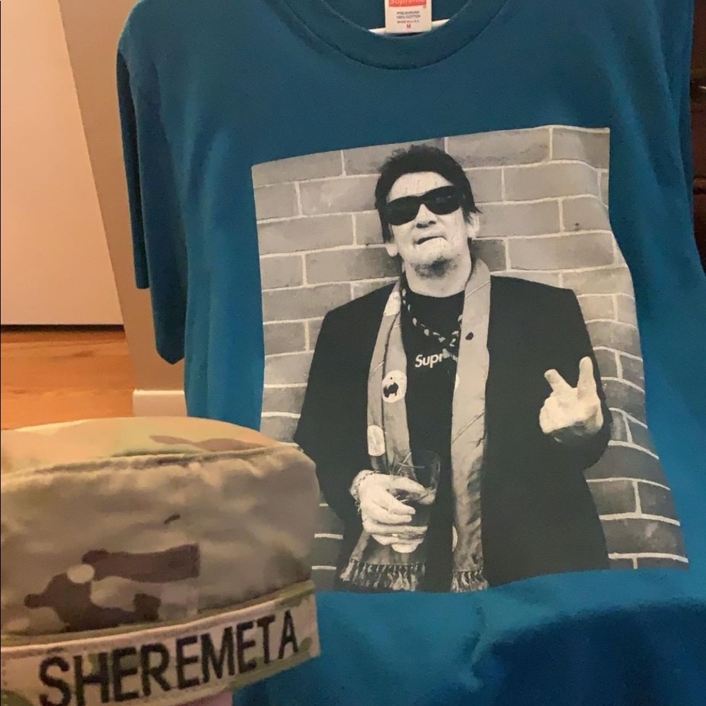 Supreme Shane McGowan Portrait Tee